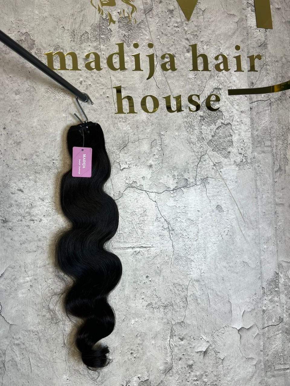 Cambodian hair Wavy black Bundle