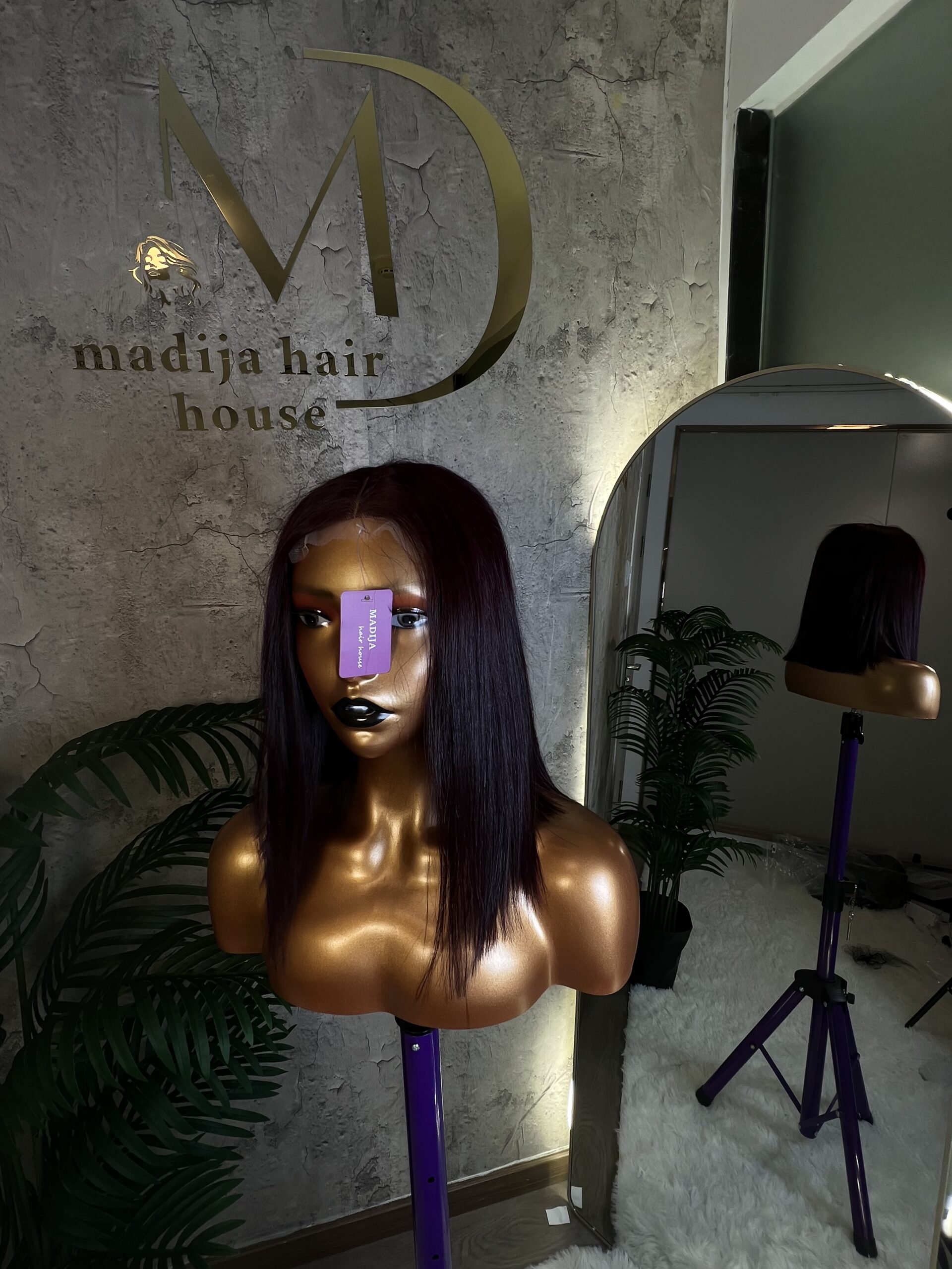 Vietnamian hair Bob red 5×5